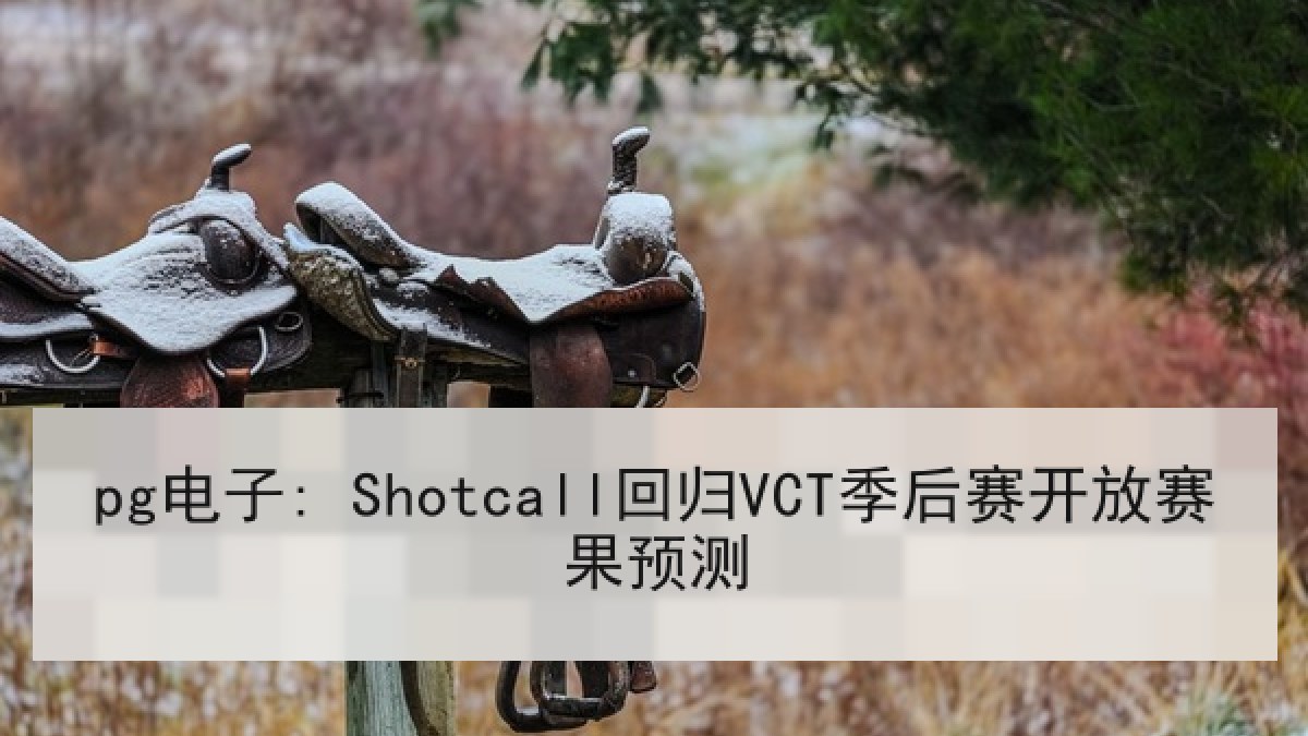 pg电子: Shotcall回归VCT季后赛开放赛果预测